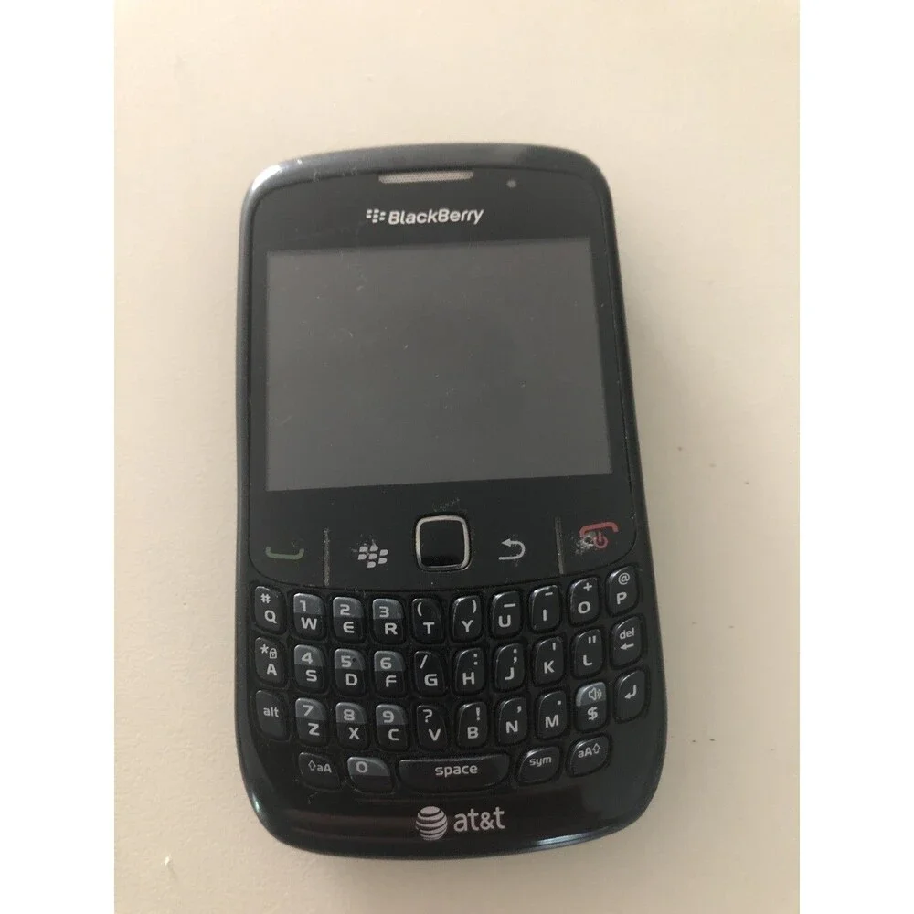 Blackberry Curve 8520 -AT&T No Cord parts only Black with battery